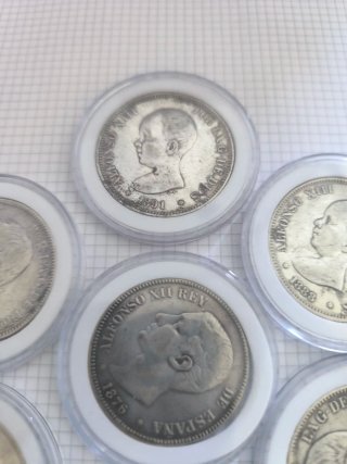 Moneda de plata Alfonso XIII