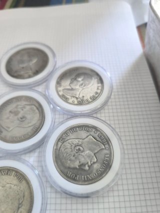 Moneda de plata Alfonso XIII