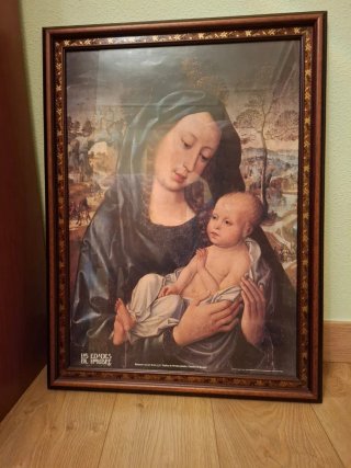 Cuadro Virgen con Niño Las Edades del Hombre