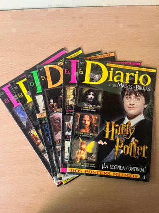 Revistas El diario de los magos - Harry Potter 1-6