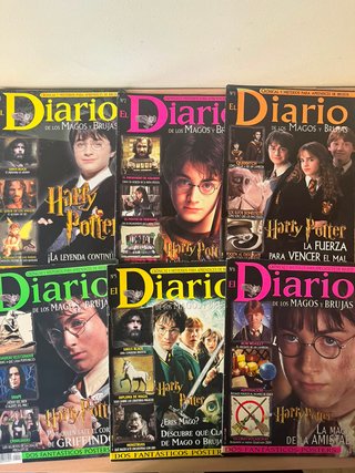 Revistas El diario de los magos - Harry Potter 1-6