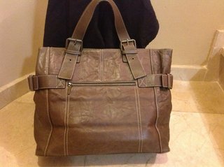Bolso Purificación García Marrón