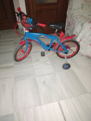 Bicicleta infantil Spiderman 5-8 años