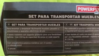 Set 5 Piezas Transportar Muebles