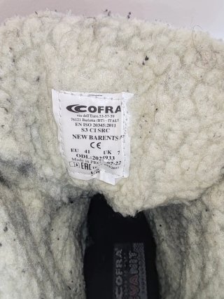 Botas seguridad Cofra New Barents S3 Talla 41 Frio