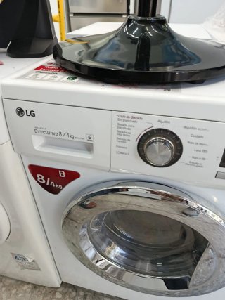 Lavadora Secadora LG Direct Drive 8/4kg 1400rpm