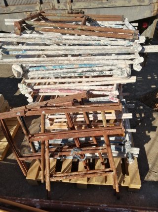 Borriquetas caballetes metálicos