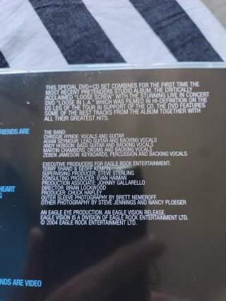 DVD y CD Pretenders Loose in L.A.