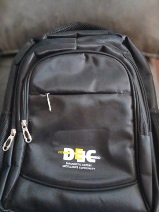 Mochila profesional impermeable negra