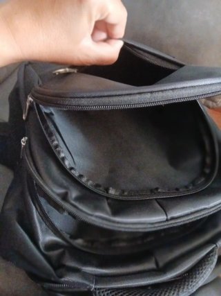 Mochila profesional impermeable negra