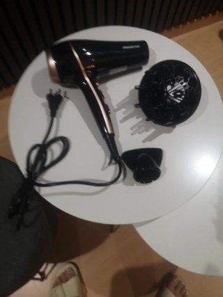 Secador Aigostar 2400w Negro/Dorado