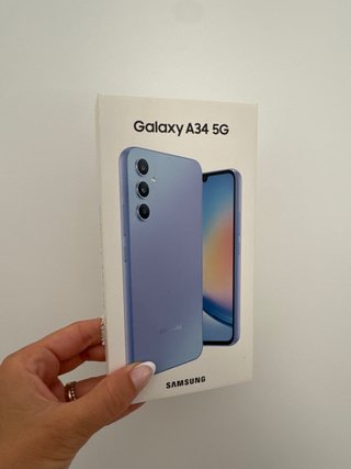 Caja Samsung Galaxy A34 5G Violeta