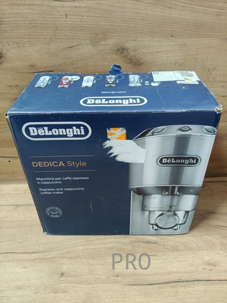 Cafetera de Bomba de Acero Inoxidable - DE'LONGHI DEDICA