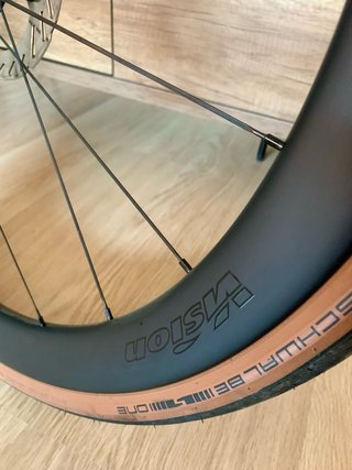 Ruedas de carbono Vision SC45 i23 para Shimano.