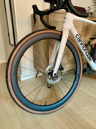 Ruedas de carbono Vision SC45 i23 para Shimano.
