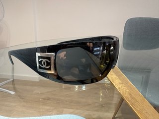 Gafas de Sol Chanel Negras y Plateadas
