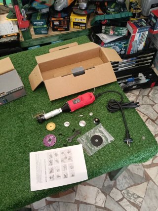 Smerigliatrice a collo lungo 350W