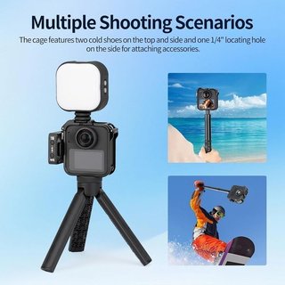 Jaula Nitze  de aluminio para GoPro MAX2 NUEVO