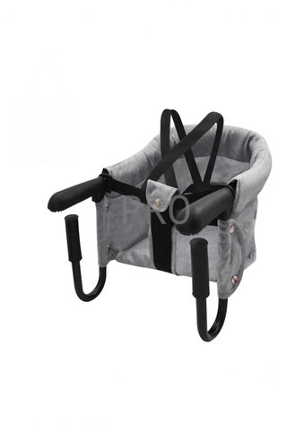 Asiento plegable con gancho para bebé, silla de mesa rápida