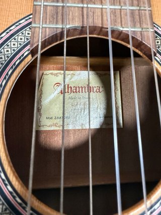 Guitarra Flamenca Clásica Alhambra Z Nature