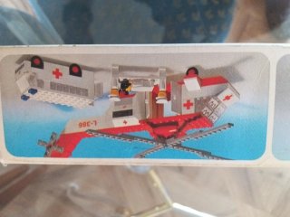 LEGO 386 Helicóptero Cruz Roja