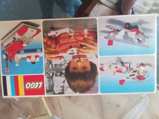 LEGO 386 Helicóptero Cruz Roja