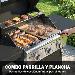 Barbacoa de gas