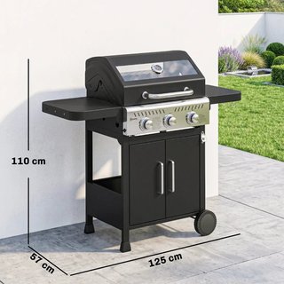 Barbacoa de gas