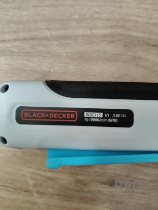 Tijeras 3,6v, Gatillo extralargo - BLACK+DECKER