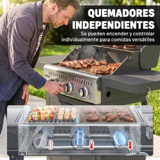 Barbacoa de gas
