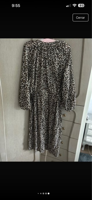 Vestido Énfasis Animal Print Talla L