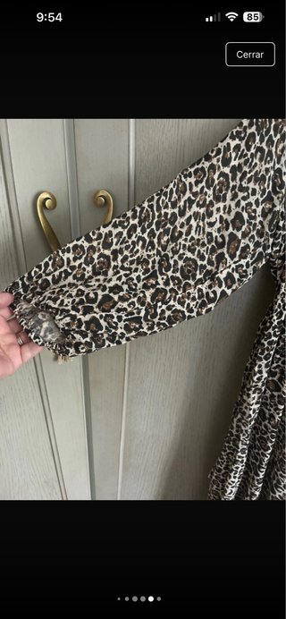 Vestido Énfasis Animal Print Talla L