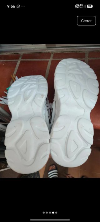 Zapatillas deportivas unisex blancas