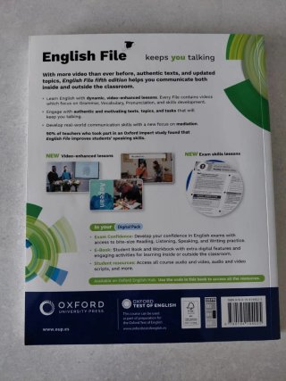 English File 5th Edition B1. Student's Book and...