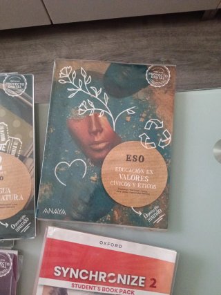 Libros de Texto de 2 de la Eso editorial Anaya