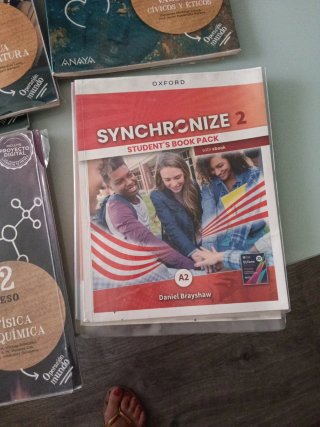 Libros de Texto de 2 de la Eso editorial Anaya
