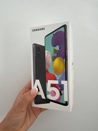 Caja Samsung A51 Negro