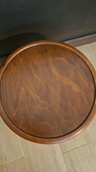 Antiguo mueble orinal restaurado madera
