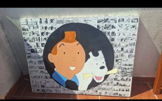 Cuadro tintin