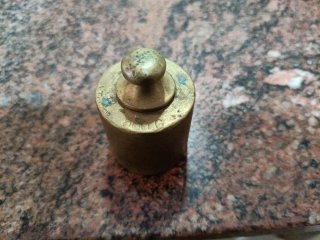 2 Antiche Bilance in Bronzo da 2kg e 500g
