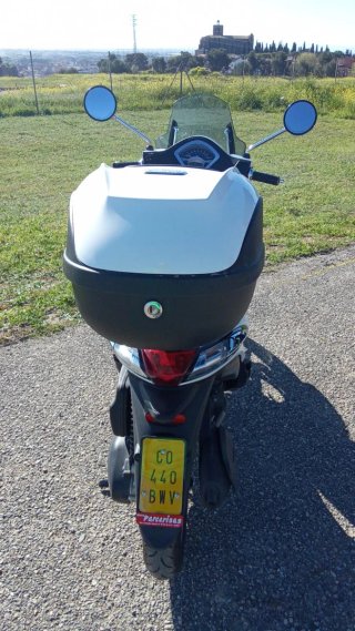 Piaggio Liberty 50 Scooter Plata/Blanco