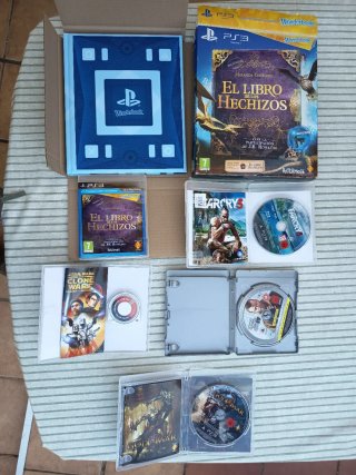 Lote Juegos PS3 y PSP: Wonderbook, Far Cry 3, GTA