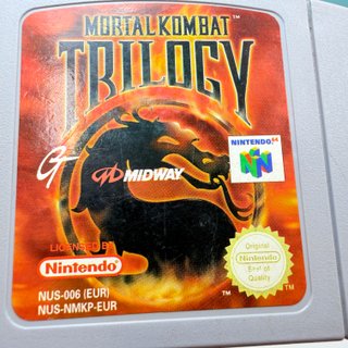 Mortal Kombat Trilogy N64 Nintendo 64 Originale