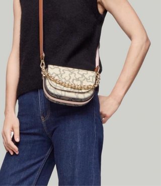 Bolso Tous Kaos Beige y Dorado