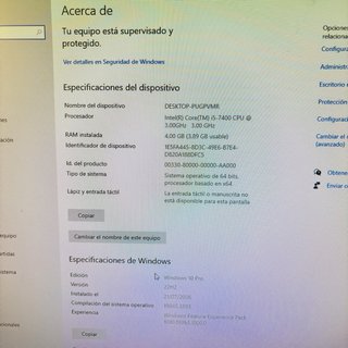 Ordenador sobremesa completo