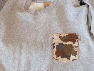 Felpa Carhartt uomo grigia