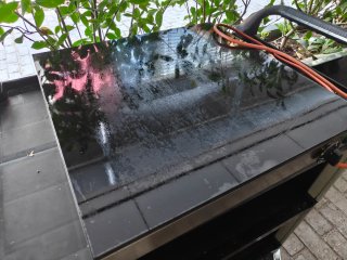 Placa inducción para reparar