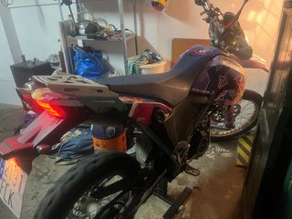 BMW G650 Xchallenge Enduro Morado/Rojo