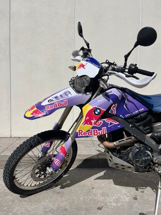 BMW G650 Xchallenge Enduro Morado/Rojo