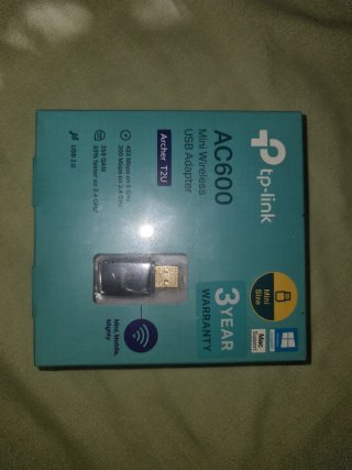 Adaptador USB WiFi TP-Link Archer T2U AC600